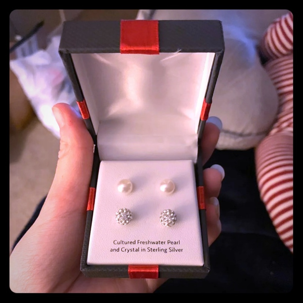 New sterling silver earrings